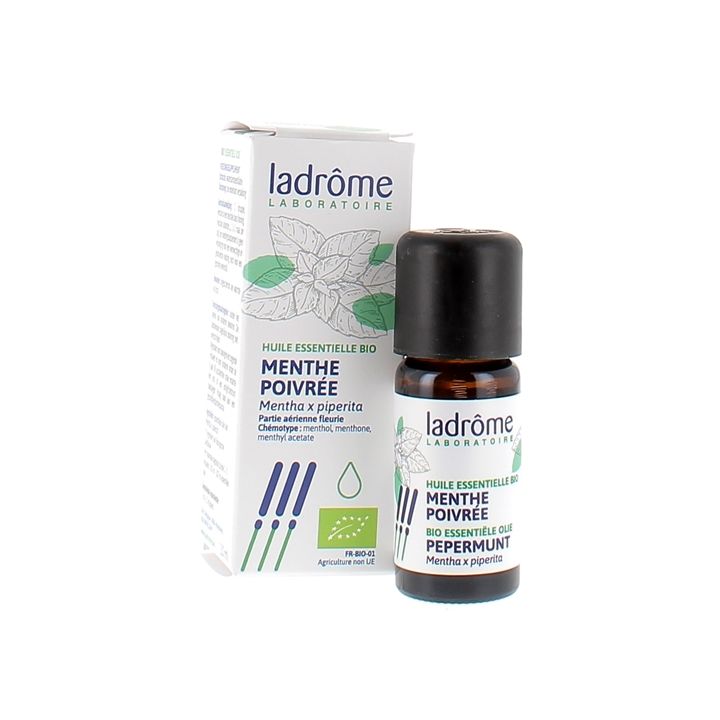 Bio Pfefferminzöl Ladrôme - Flasche mit 10 ml