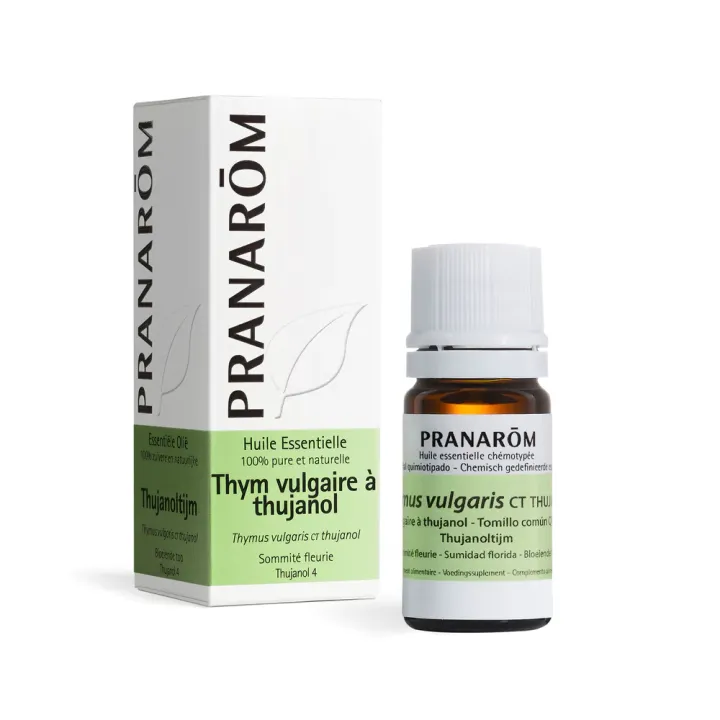 Thymus vulgaris Thujanol ätherisches Öl Pranarôm - Flasche mit 5 ml
