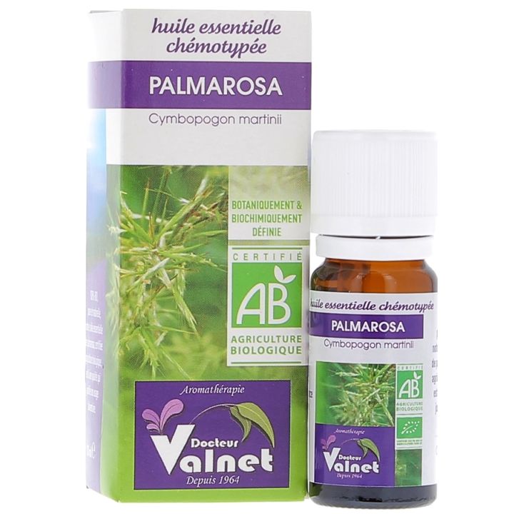 Bio Palmarosa ätherisches Öl Dr. Valnet - 10 ml
