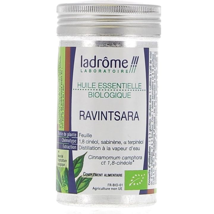 Ätherisches Öl Ravintsara Bio Ladrôme - Flasche mit 10 ml