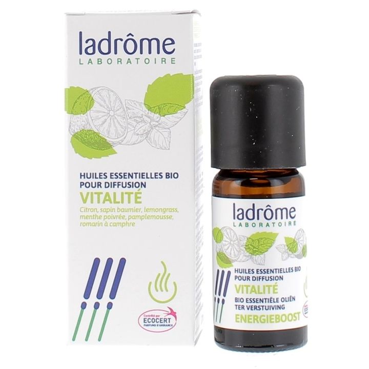 Ätherisches Öl Vitalität Bio Ladrôme - Flasche mit 10 ml