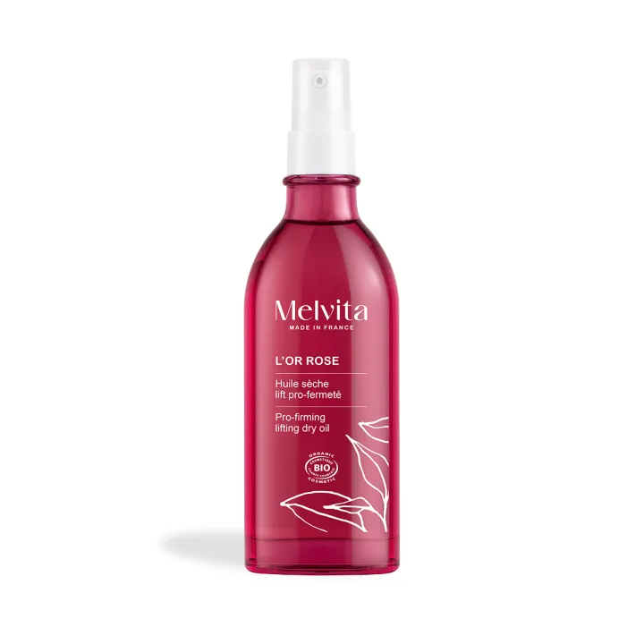 Trockene Öl Lift Pro Festigkeit Aktiviert Bio Roségold Melvita - Pumpflasche 100ml