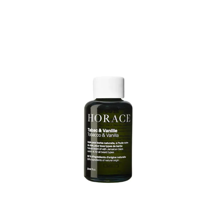 Tabak- und Vanille-Bartöl Horace - 30 ml Flasche