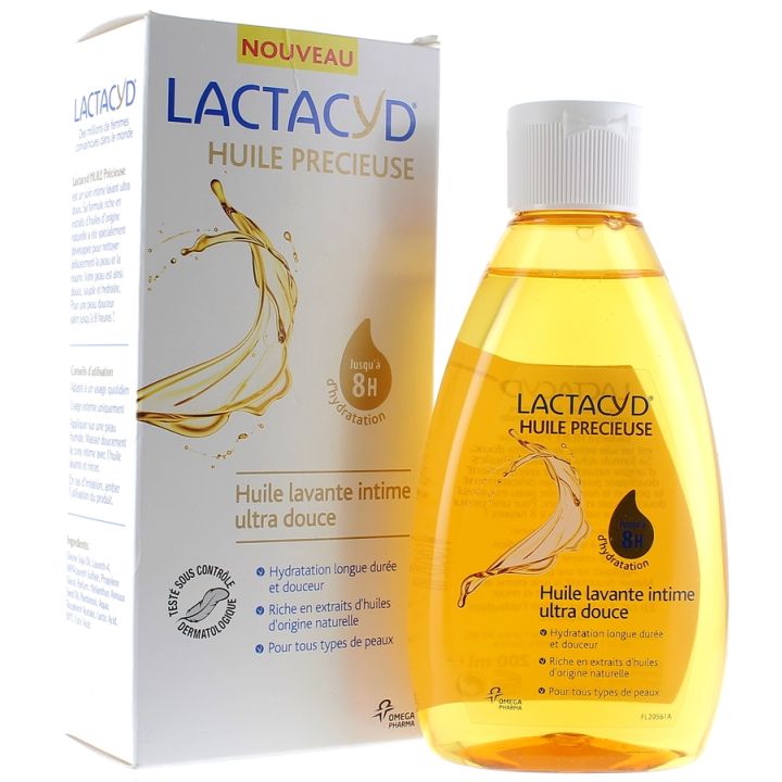 Wertvolles, ultra-sanftes Intimwaschöl Lactacyd - 200 ml Flasche