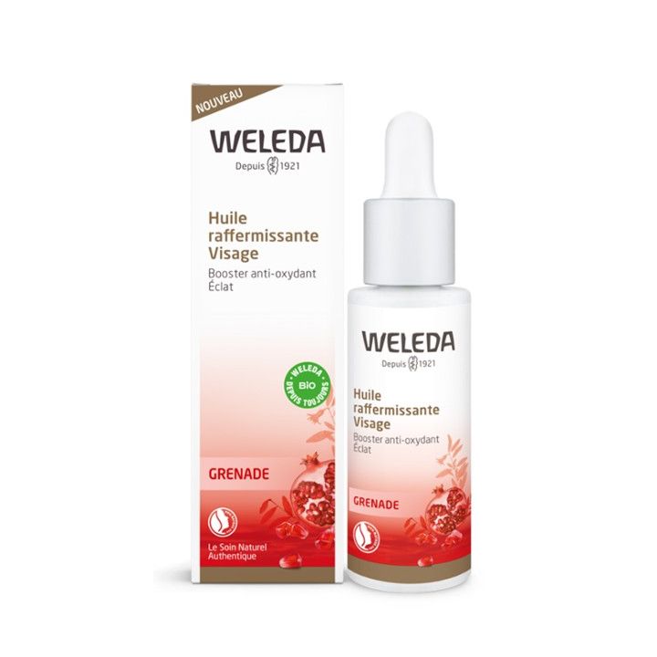 Bio Weleda Granatapfel Gesichtsstraffendes Öl - 30 ml Pipettenflasche