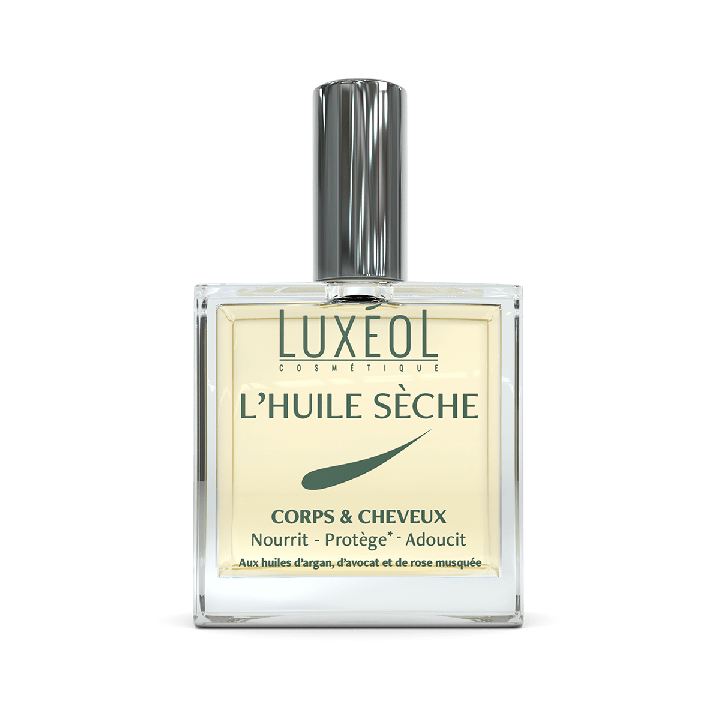 Luxéol Trockenöl für Körper und Haare - Sprühflasche mit 100 ml