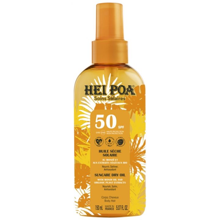 Sonnenöl SPF50 Hei Poa - Spray mit 150 ml