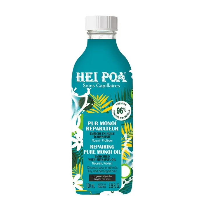 Reparierendes Haarpflegeöl Monoï Hei Poa - Flasche mit 100ml
