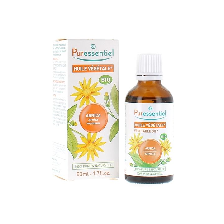Bio-Arnika-Pflanzenöl Puressentiel - Flasche mit 50 ml