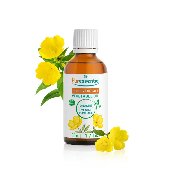Bio Nachtkerzenöl Puressentiel - Flasche mit 50 ml