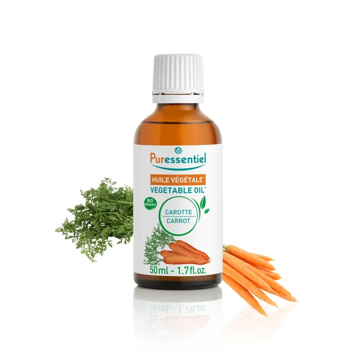 Bio-Karottenpflanzenöl Puressentiel - Flasche 50 ml