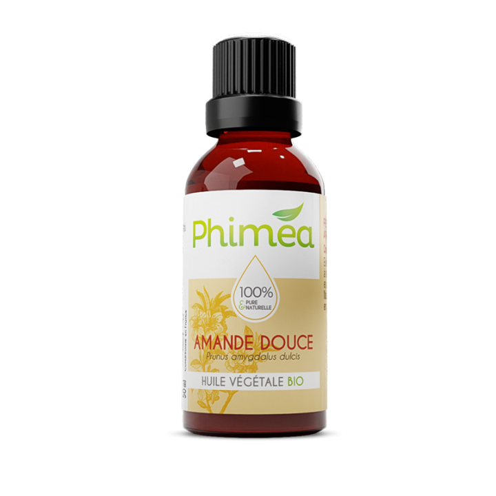 Bio Süßmandelöl Phimea - 50 ml Flasche