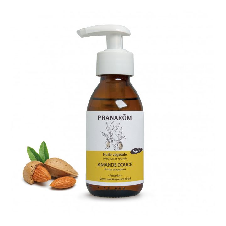 Bio Süßmandelöl Pranarôm - 100 ml Flasche