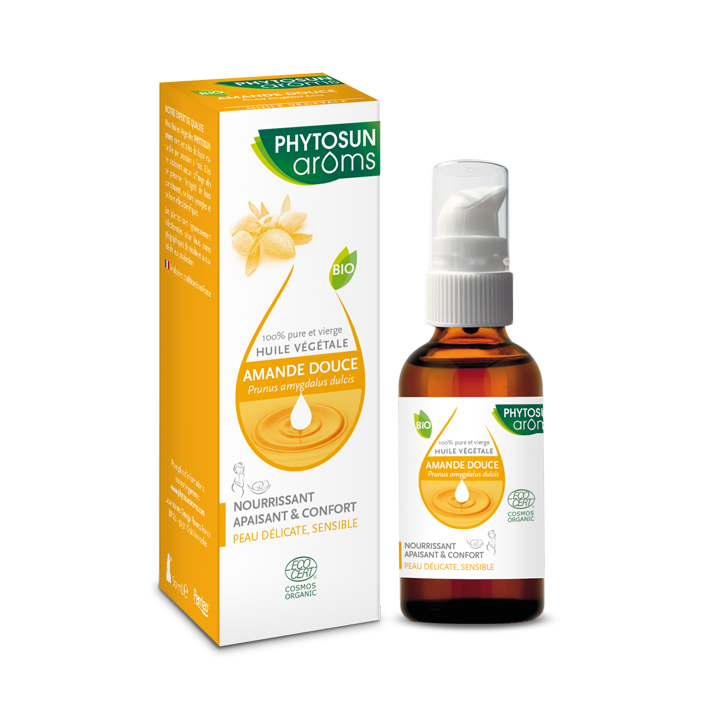 Bio Süßmandelöl Phytosun Arôms - Flasche mit 50 ml