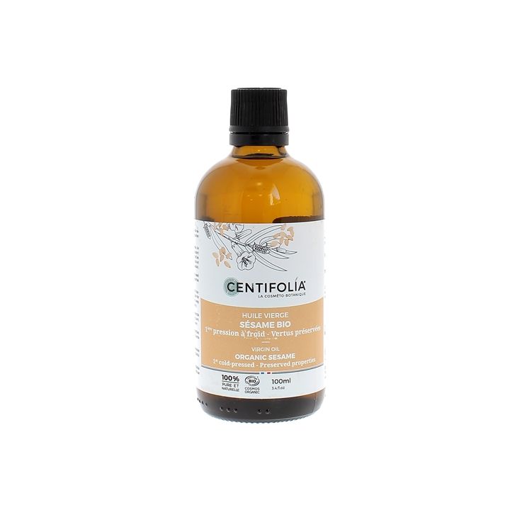 Bio Sesamöl, kaltgepresst Centifolia - Flasche 100 ml