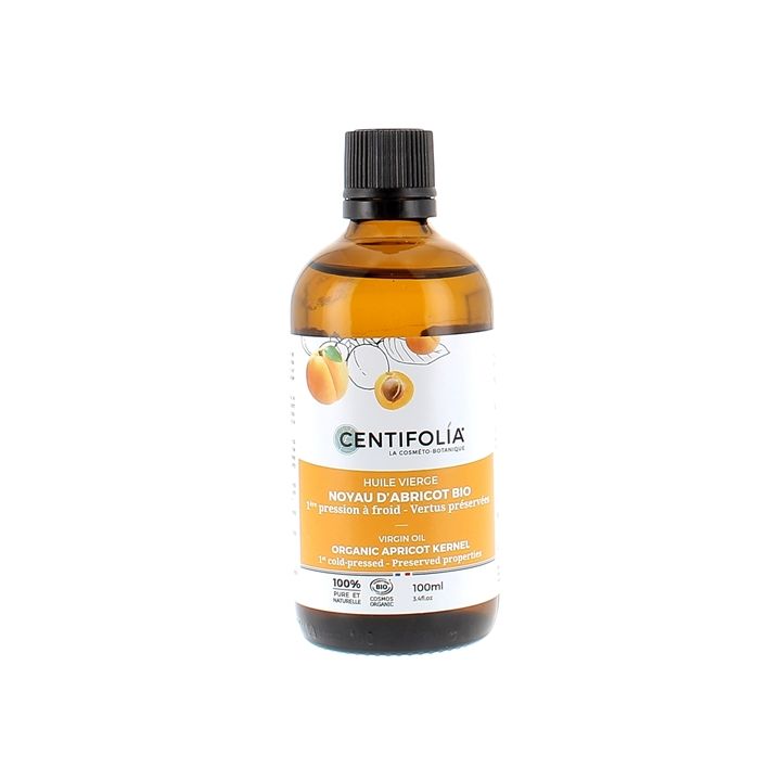 Bio-Aprikosenkernöl Centifolia - Flasche mit 100 ml