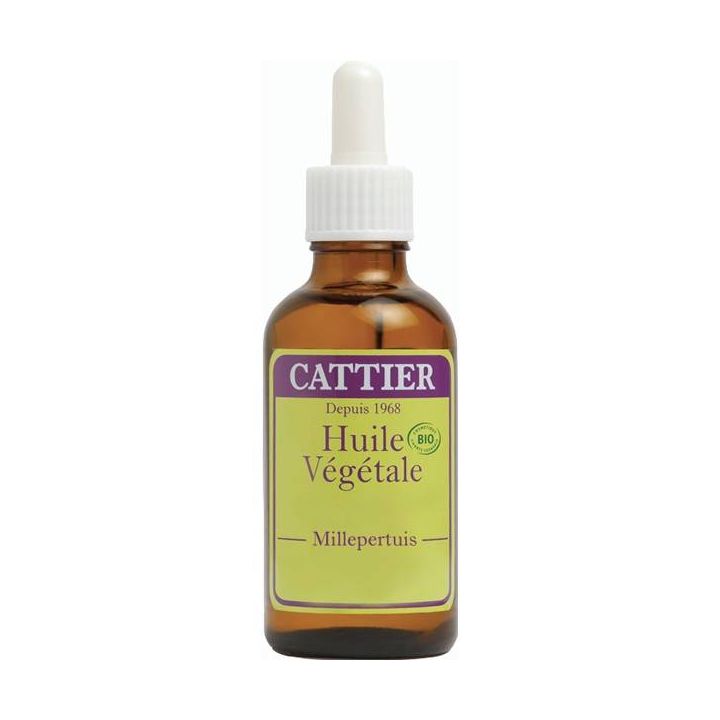 Millepertuis bio Cattier pflanzliches Öl - Flasche 50 ml