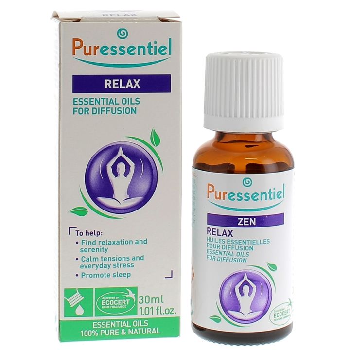 Ätherische Öle Zen zur Diffusion Puressentiel - Flasche mit 30 ml