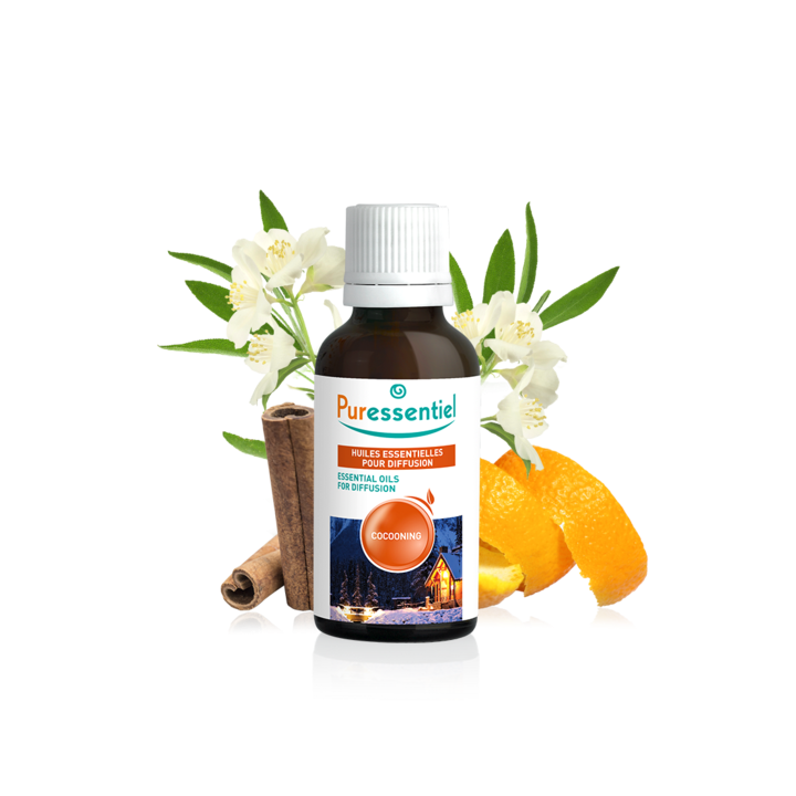 Bio ätherische Öle für Cocooning-Diffusion Puressentiel - Flasche mit 30 ml