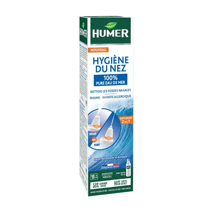 Humer Nasenhygiene Meerwasser Erwachsene - Spray 150 ml