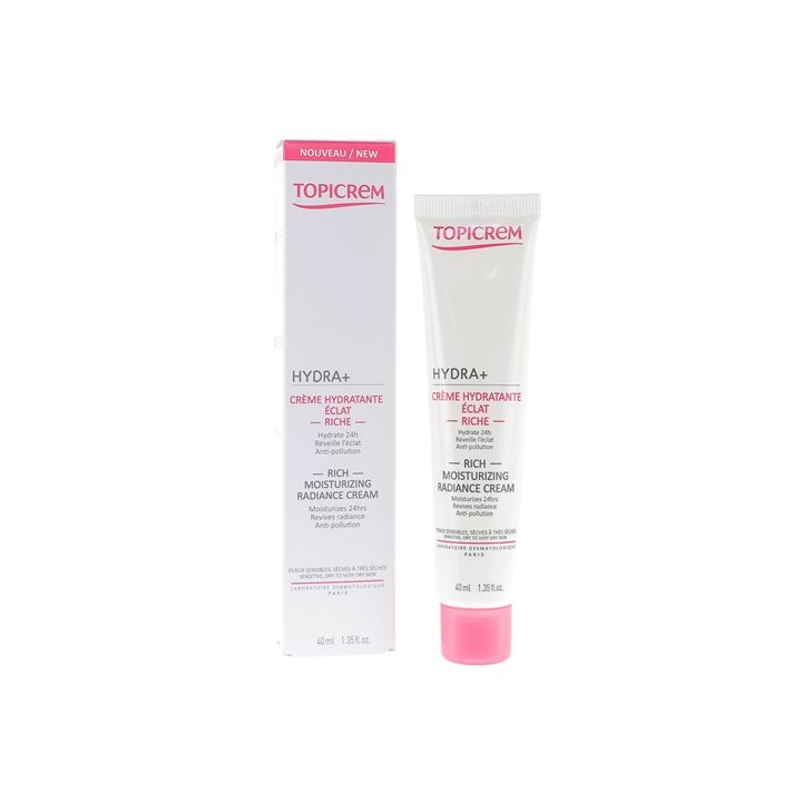Hydra + reichhaltige Feuchtigkeitscreme Topicrem - Tube mit 40ml
