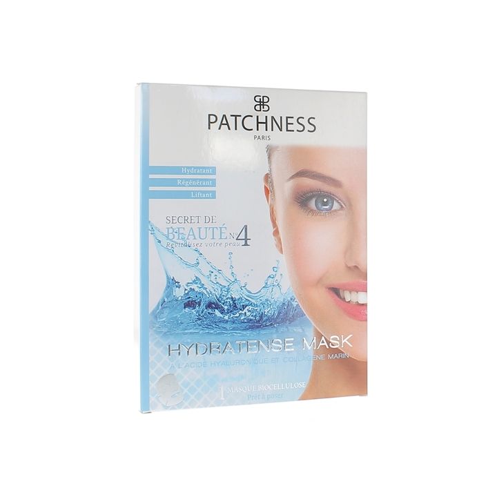Hydratense-Maske Schönheitsgeheimnis Nr. 4 Patchness - 1 Biocellulose-Maske