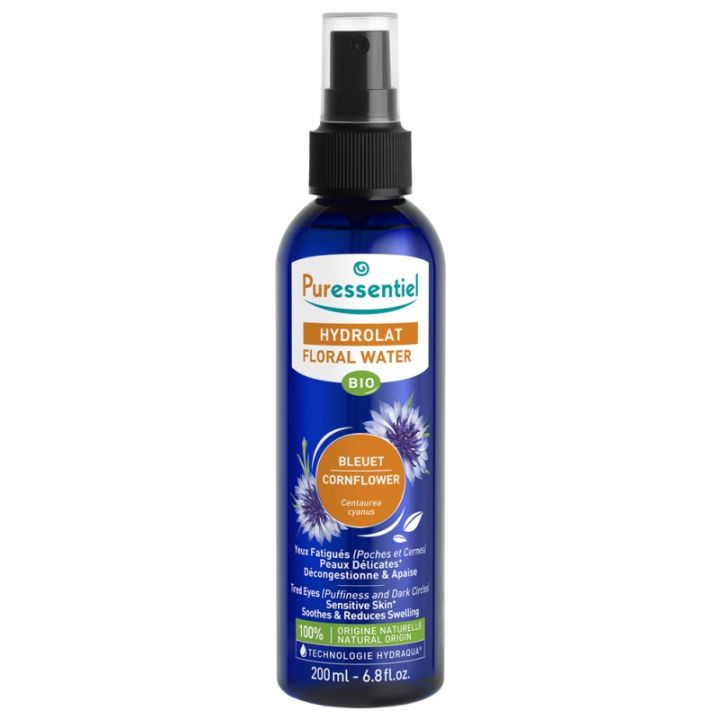 Hydrolat Blumwasser Kornblume bio Puressentiel - Spray von 200 ml