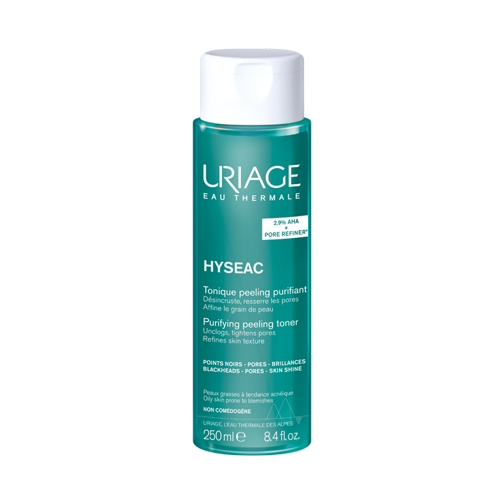 Hyséac Tonic Peeling reinigende Lotion für fettige, zu Akne neigende Haut Uriage - Flasche mit 250 ml