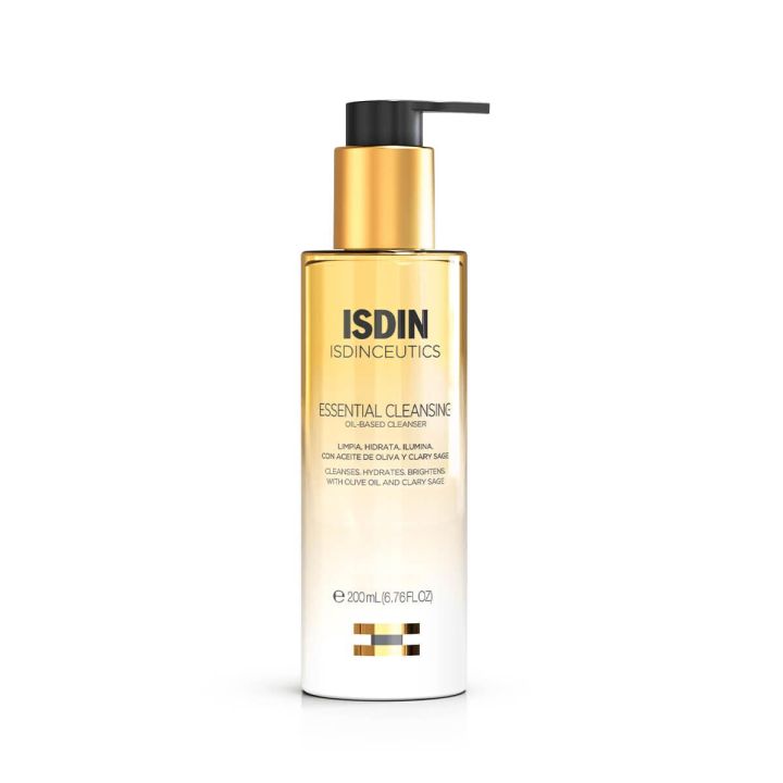Essential Cleansing Isdin Make-up Remover Oil - Pump bottle of 200ml