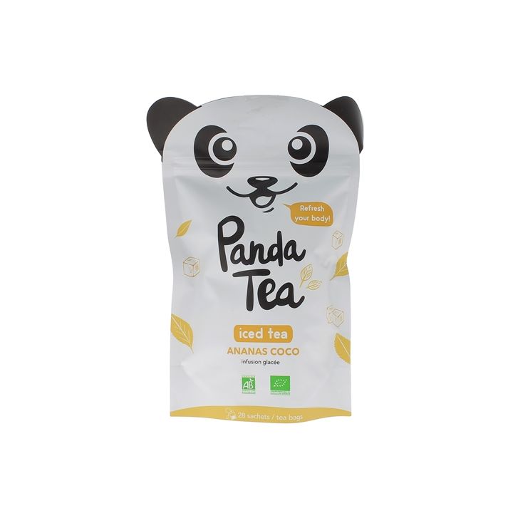 Eistee Detox Ananas & Kokos Panda Tea - 28 Beutel