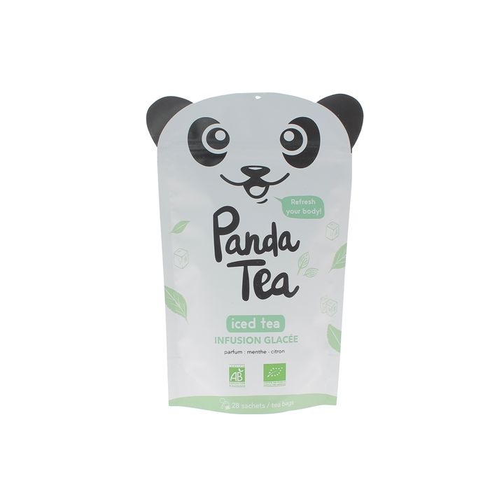 Eistee Detox Minze Zitrone Panda Tea - 28 Beutel