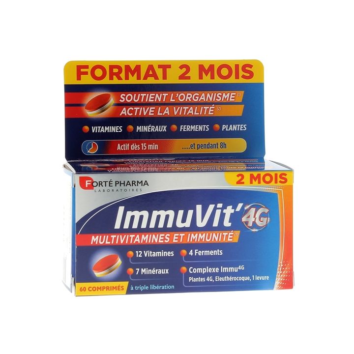 ImmuVit' 4G Forté Pharma - Packung mit 60 Tabletten