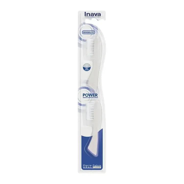Power Bürstenkopf Sensibilität Inava - 2 Bürstenköpfe