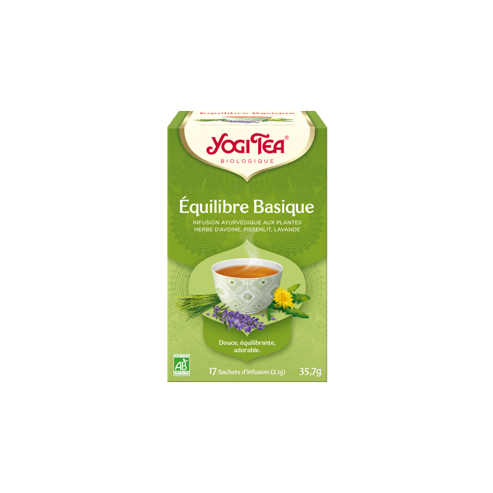 Infusion Gleichgewicht Basis Yogi Tea - Box mit 17 Beuteln
