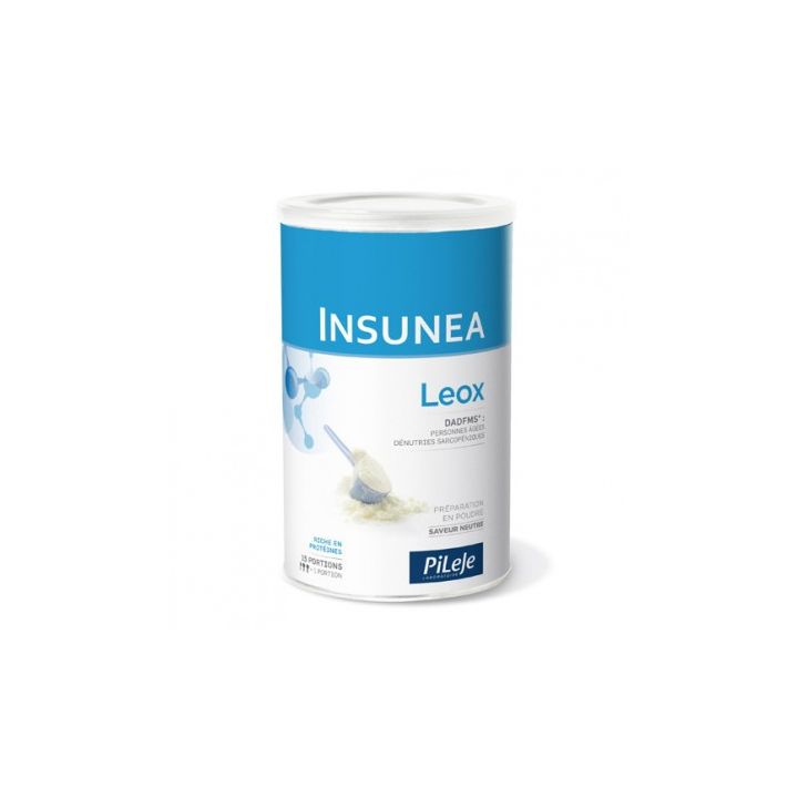 Insunea Leox Pulver zur Zubereitung mit neutralem Geschmack Pileje - Dose mit 300 g