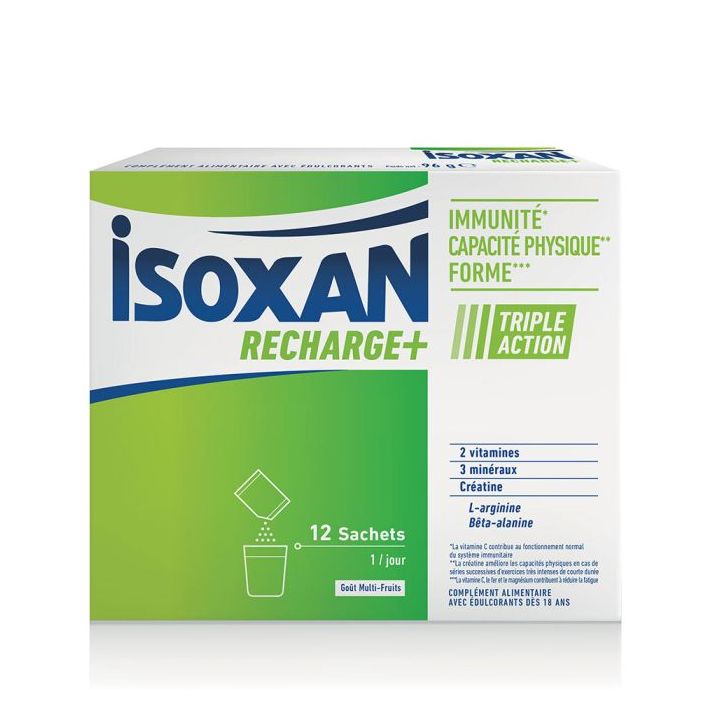 Isoxan Recharge + - Packung mit 12 Beuteln
