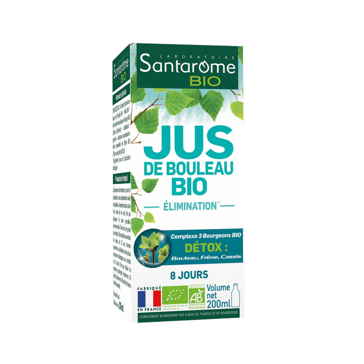 Bio-Birkenwasser Santarome - 200 ml Flasche