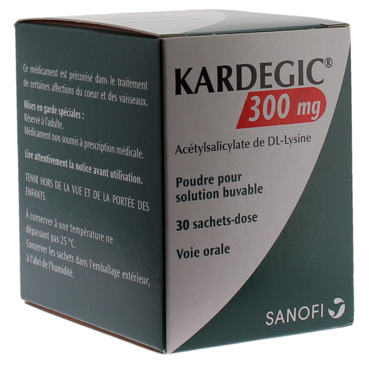 Kardegic 300 mg Pulver zur Herstellung einer Lösung zum Trinken - Packung mit 30 Beuteln