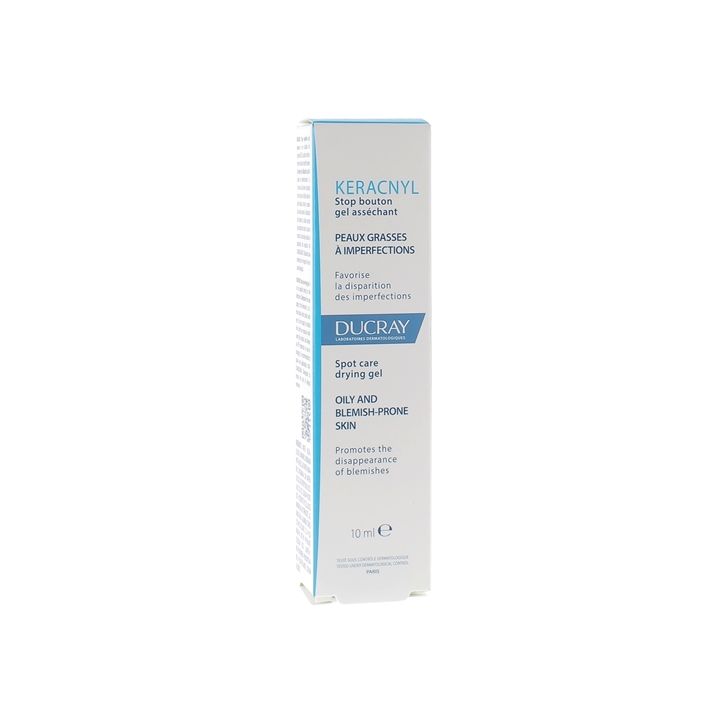 Keracnyl Stop Pickel Gel austrocknend Ducray - Tube mit 10 ml