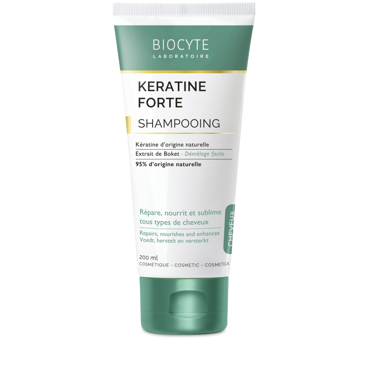 Keratinhaltiges Shampoo Biocyte - Tube mit 200 ml