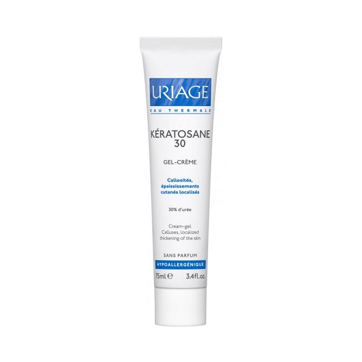 Kératosane 30 Gel-Creme Uriage - Tube von 75 ml