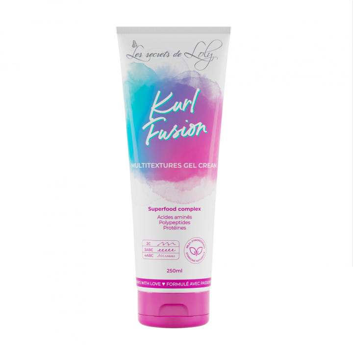Kurl Fusion Gel-Creme Multitexturen Die Geheimnisse von Loly - Tube mit 250ml