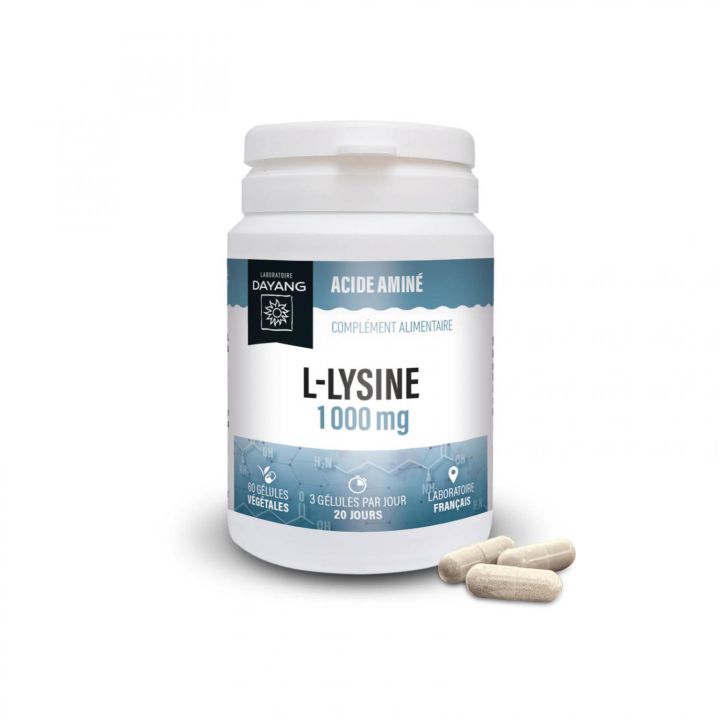 L-Lysin 1000mg Dayang - Dose von 60 Kapseln