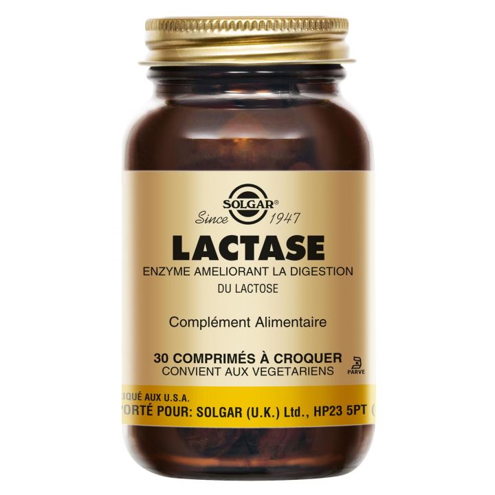 Lactase 3500 Solgar - Dose von 30 KaTabletten