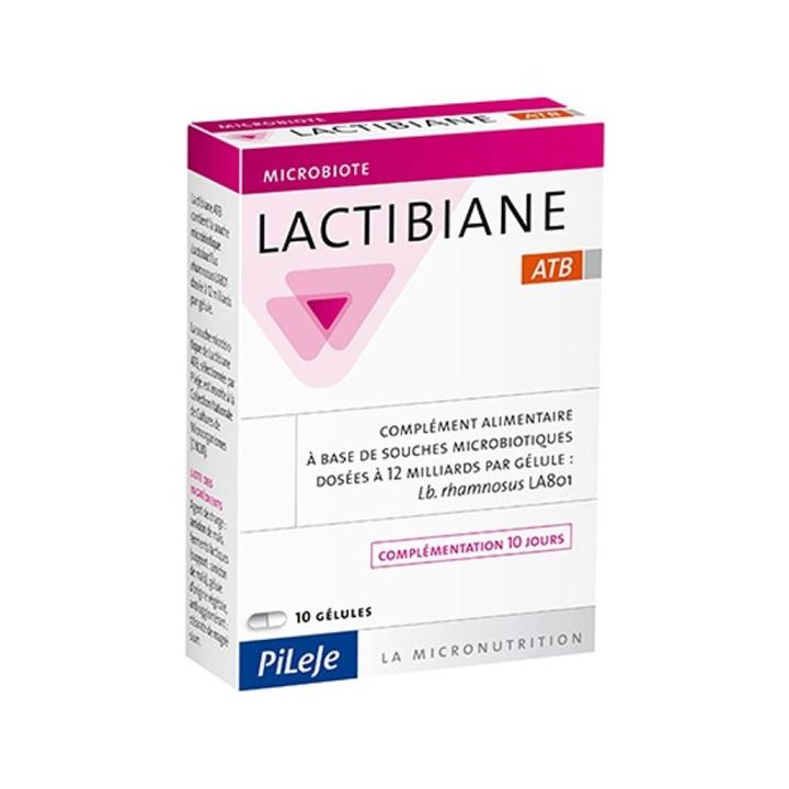 Lactibiane ATB Pileje - Packung mit 10 Kapseln