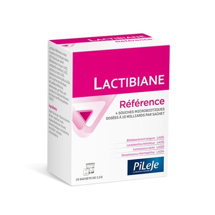 Lactibiane Referenz Pileje - Packung mit 10 Beuteln zu je 2,5 g