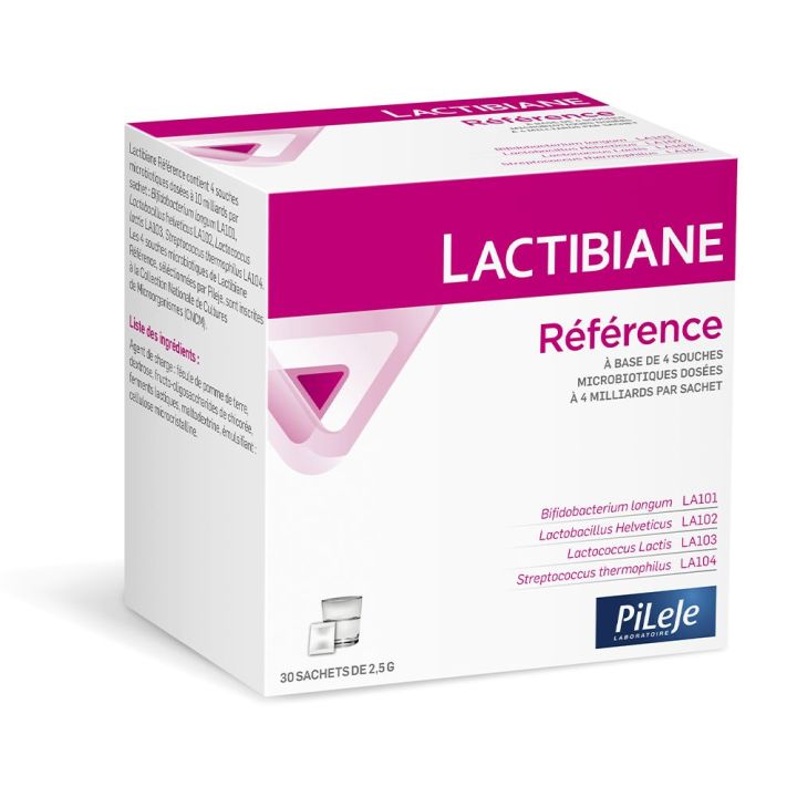 Lactibiane Referenz Pileje - Packung mit 30 Beuteln zu je 2,5 g