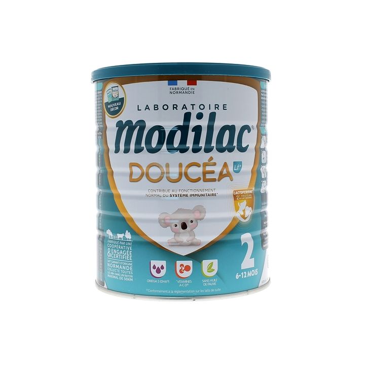 Milch 2. Alter Experte Doucéa Modilac - Dose von 820 g