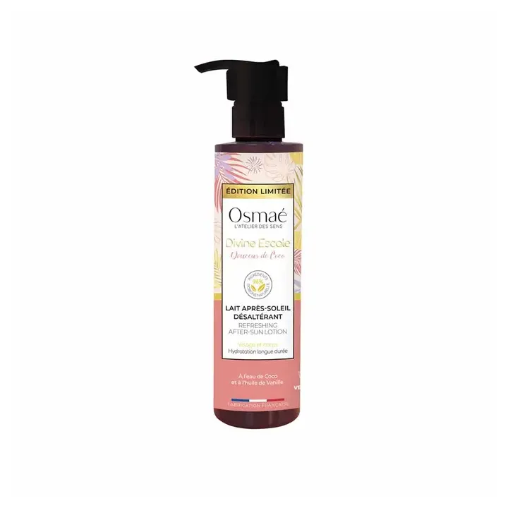 Erfrischende After-Sun-Milch Osmaé - Pumpflasche mit 200 ml