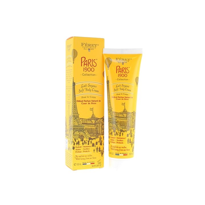 Seidige Körpermilch mit Honig Féret Parfumeur - Tube mit 100 ml